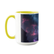 Ethereal Forest of Luminescence mug