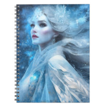 Ethereal Frozen Snow Queen Fantasy Art