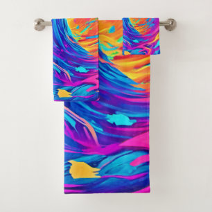 Ethereal Ghostly Creation Bath Towel Set