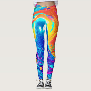 Ethereal Ghostly Creation Leggings
