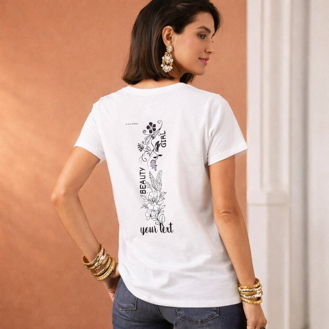 Ethereal Girl Face Kite Design | Unique Beauty Art T-Shirt (Creator Uploaded)