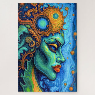 Ethereal Goddess: Fusion of Art and Fantasy Jigsaw Puzzle