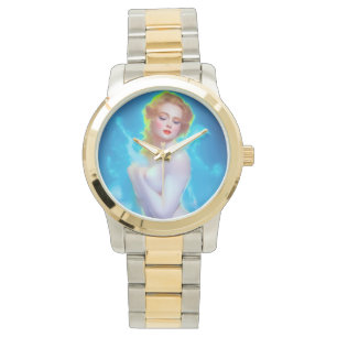 Ethereal Goddess Portrait – Surreal Fantasy Watch