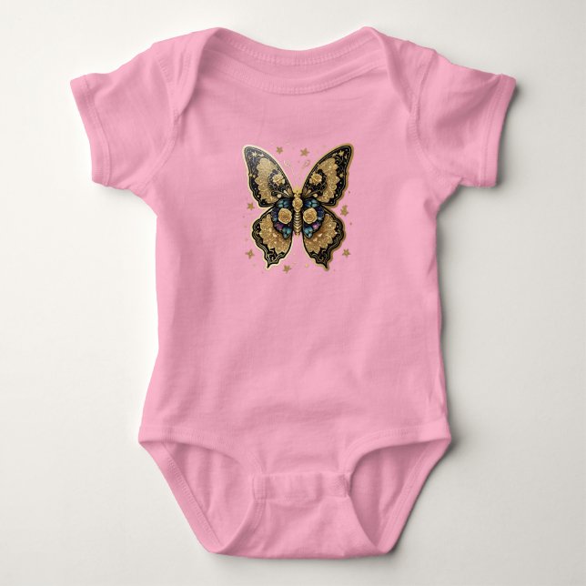 Ethereal Gold  Baby Bodysuit (Front)