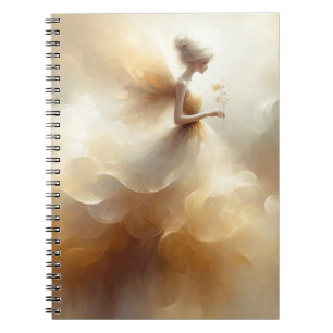 Ethereal Golden Fairy Notebook