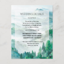 Ethereal Green and White Transculent Mountains