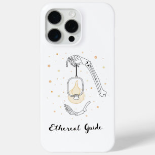 Ethereal Guide Skeleton Hand Lantern iPhone 15 Pro Max Case