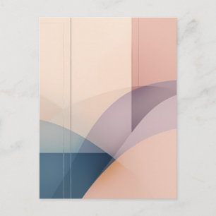 Ethereal Harmony Art Color Design Summary P Postcard