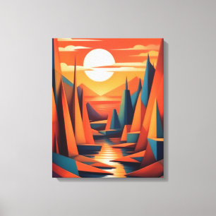 Ethereal Horizon Canvas Print