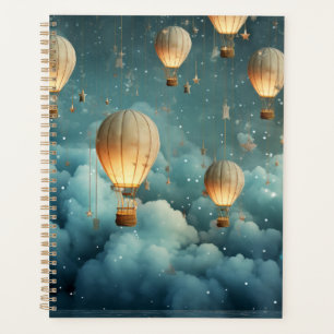 Ethereal Hot Air Balloon Journal Planner