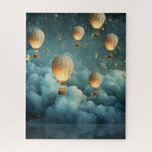 Ethereal Hot Air Balloons Jigsaw Puzzle