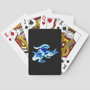 Ethereal Icebound Realm Mystique Powerful Artistic Playing Cards