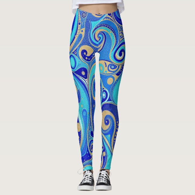 Ethereal Ink Leggings (Front)