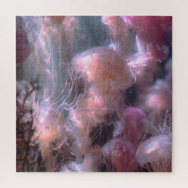 Ethereal Jellyfish Jigsaw Puzzle (Vertical)