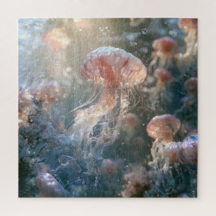 Ethereal Jellyfish Jigsaw Puzzle