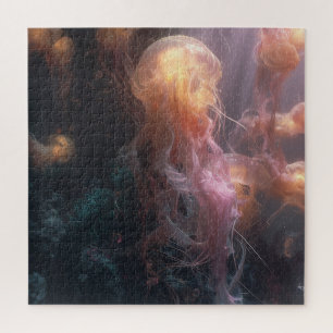 Ethereal Jellyfish Jigsaw Puzzle