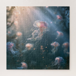 Ethereal Jellyfish Jigsaw Puzzle