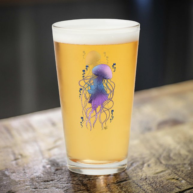 Ethereal Jellyfish Violet Blue Glass (Creator Uploaded)