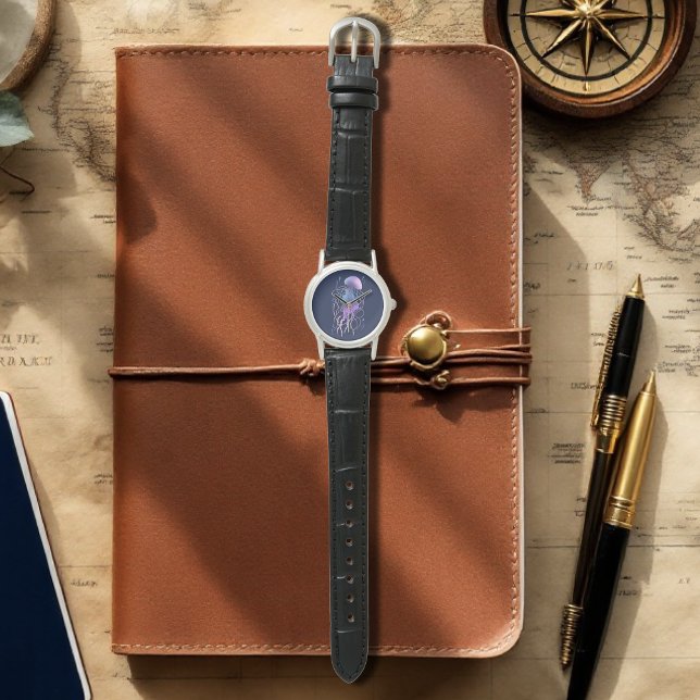 Ethereal Jellyfish Violet Blue Watch (Creator Uploaded)