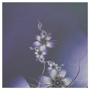 Ethereal Lavender Floral Fabric