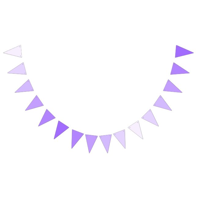Ethereal Lavender Romantic  Soft Gradients  Bunting (All)