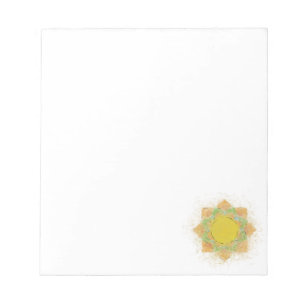 Ethereal Lotus Flower Custom Notepad