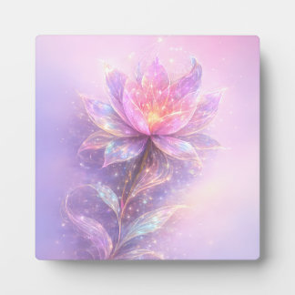 Ethereal Lotus Light Plaque