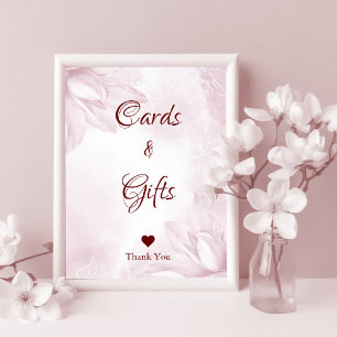 Ethereal Magnolia Flower, Wedding Cards & Gifts Poster