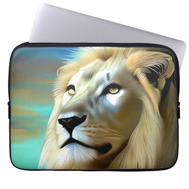 Ethereal  Majestic Lions Laptop Sleeve (Front)