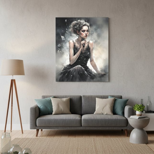 Ethereal Melody Canvas Print (Creator Uploaded)