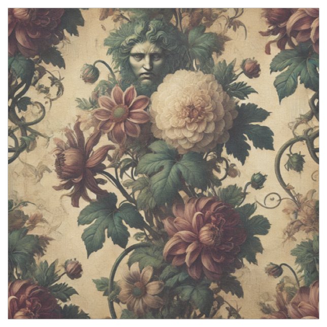 Ethereal Menace – Gothic Statement Tile Fabric (Swatch)