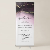 Ethereal Mist Ombre Wine Burgundy Wedding Welcome