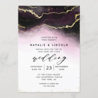 Ethereal Mist Ombre Wine Watercolor Moody Wedding