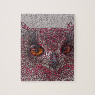 Ethereal Owl Jigsaw Puzzle