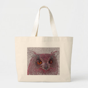Ethereal Owl Large Tote Bag