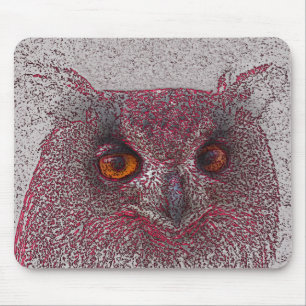 Ethereal Owl Mouse Mat