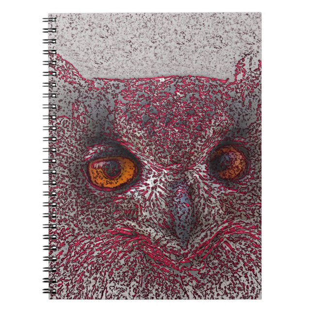 Ethereal Owl Notebook (Front)