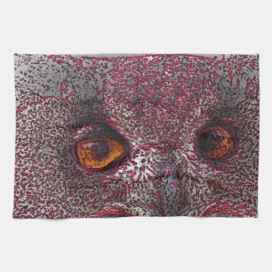 Ethereal Owl Tea Towel