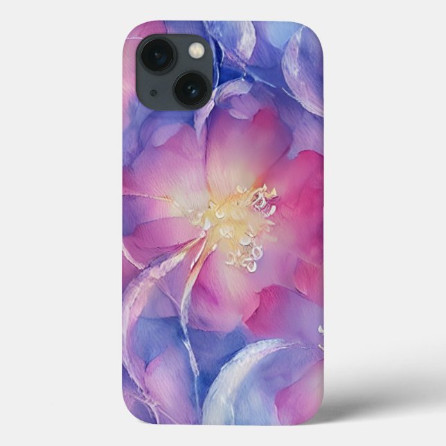 Ethereal Pastel Floral  Case-Mate iPhone Case (Back)
