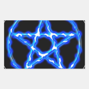 Ethereal Pentacle Rectangular Sticker