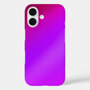 Ethereal Pink & Purple Glow – iPhone 16 Case