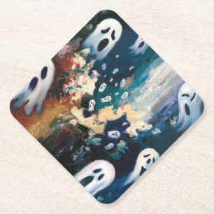 Ethereal Plate Paper Coaster