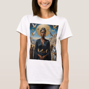 Ethereal Queen Divine Fantasy Art Tee