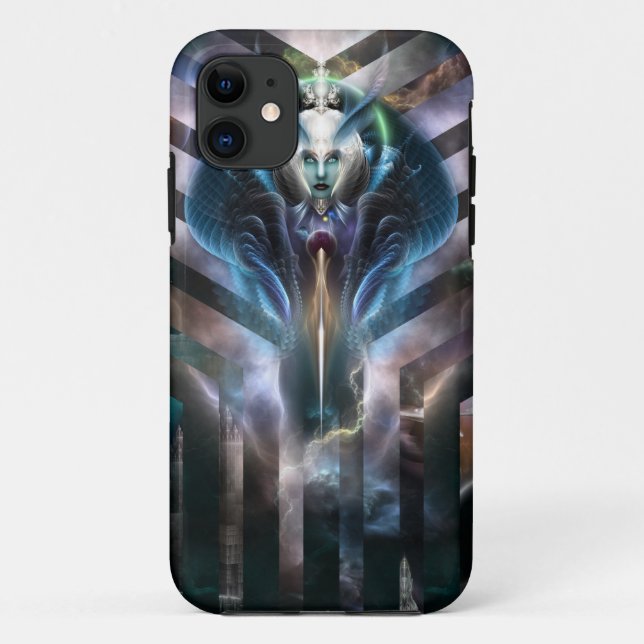 Ethereal Queen Of Galaxy iPhone SE/5/S Xtreme Case (Back)