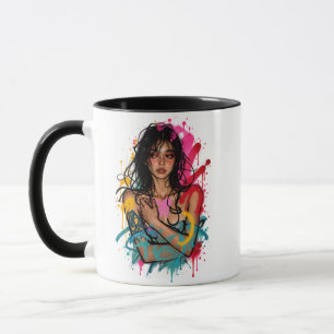 Ethereal Rebel Woman Mug