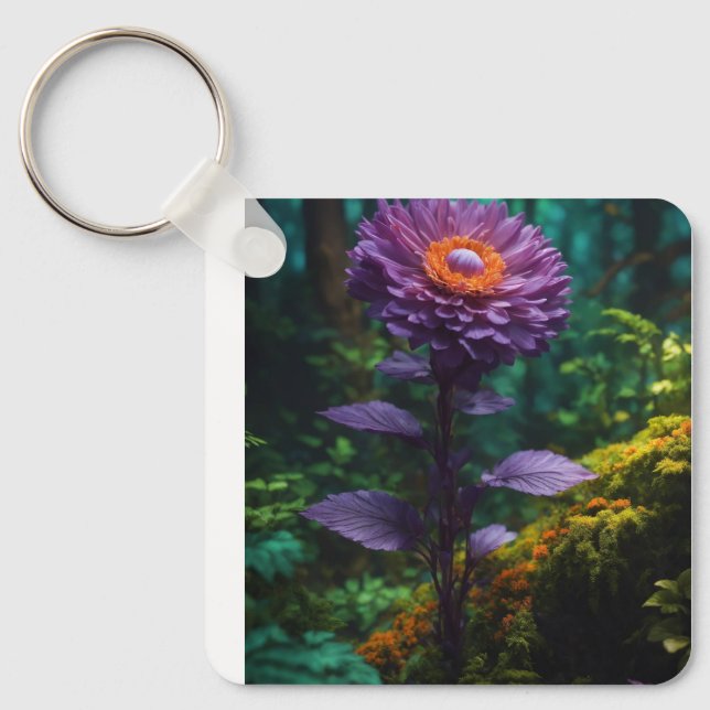 Ethereal Remnants A Hyper Realistic Ode to Nature Key Ring (Front)