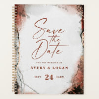 Ethereal Rustic Fall Burnt Orange Wedding Plans