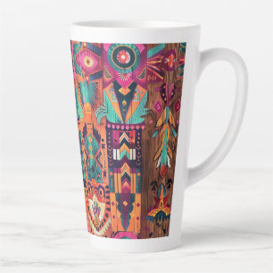Ethereal Sapphire "Legacy of the Sun Empire" Latte Mug