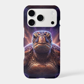 Ethereal Sea Turtle Nebula iPhone 17 Cases