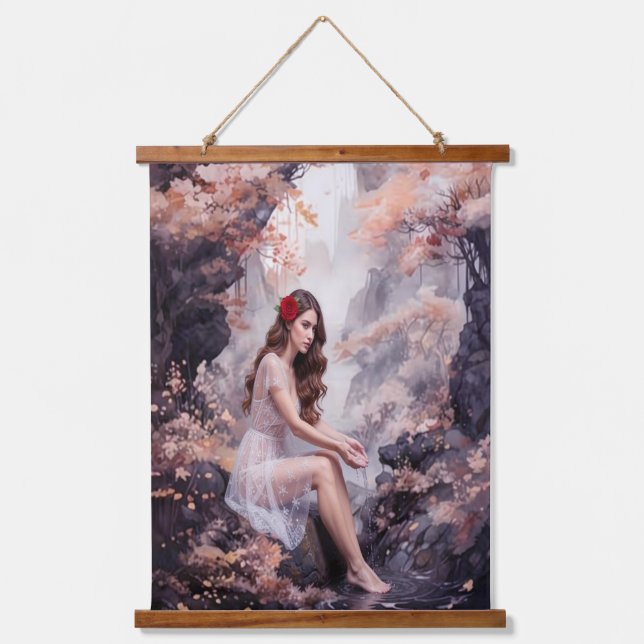 Ethereal Serenity Hanging Tapestry (Front)